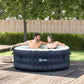 Inflatable Round Hot Tub | 4 - 6 Persons | Dark Blue | Outsunny
